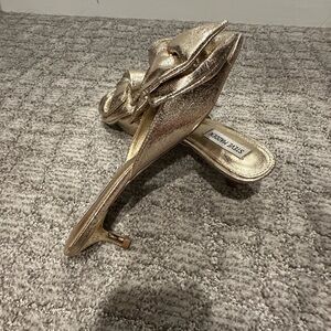 Steve Madden Gold Metallic Sandals